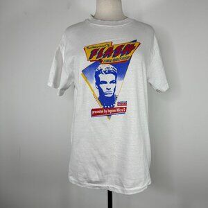 Vtg Adventures Of Flash Ingram Micro D Shirt 1989s USA Made Single Stitch Sz 42
